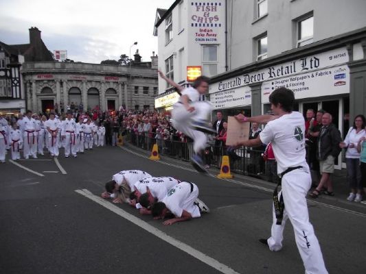TEIGNBRIDGE TAEKWON-DO AT DAWLISH CARNIVAL 19TH AUGUST 2011
