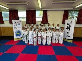 Dempsey TKD of UK ITF Region 12 host a training day 