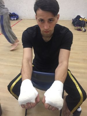 Harry Evans and Cozmin Feru take wins at Suffolks full contact kickboxing Showdown