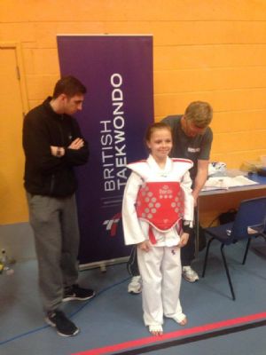 Trenic TKD Students attend Match Day 