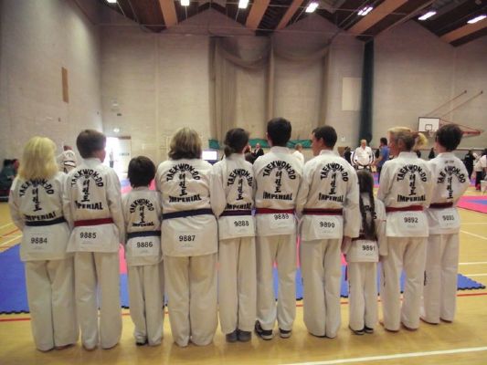 TEIGNBRIDGE TAEKWON-DO AT UK ITF ENGLISH CHAMPIONSHIP CORNWALL JULY 10 2011