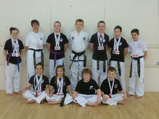 SGTKD join our TKD friends at the UKITF English Championships