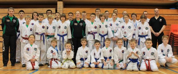 Gassors Taekwon-Do Wales win 53 medals with 18 English Champions at the English Championships 2013!!!