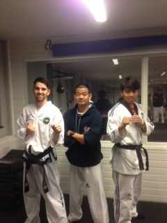 MASTER RASTRA RAI TRAVELS DOWN TO CODUCT A MASTER CLASS IN WTF SPARRING
